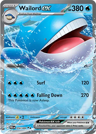 Wailord EX - Pitch Black