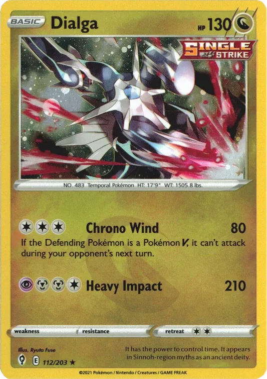 Dialga (Cosmos Holo) Holo Promo Miscellaneous Cards & Products 112/203 NM