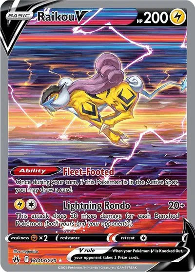 Raikou V Galarian Gallery - Crown Zenith