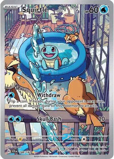 Squirtle Illustration - Stellar Crown