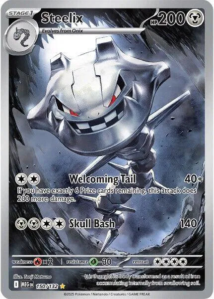 Steelix Illustration - Mega Evolution