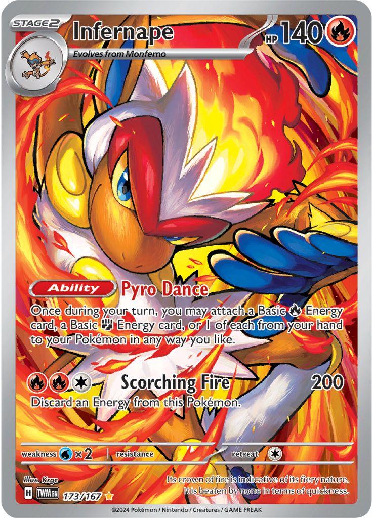 Infernape Illustration (Español) - Mascarada Crepuscular