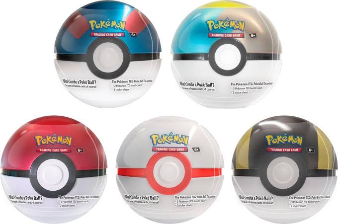 Poke Ball Tin en Español - Aleatorio