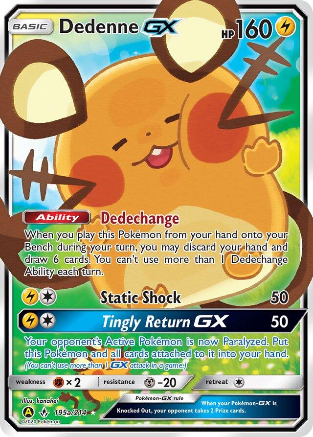 Dedenne GX Arte Alternativo 195a - Promo