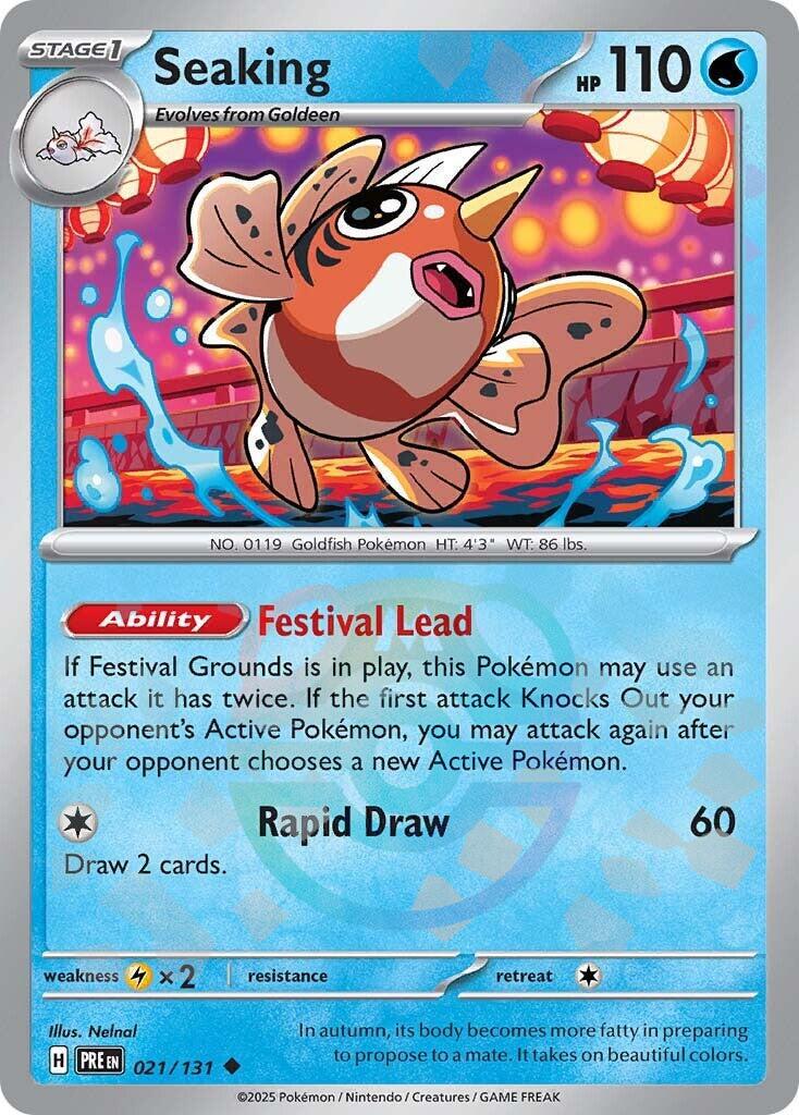 Seaking Master Ball - Prismatic Evolutions