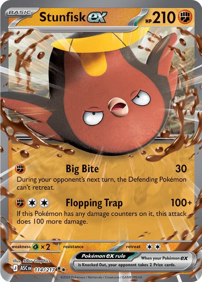 Stunfisk EX - Ascended Heroes