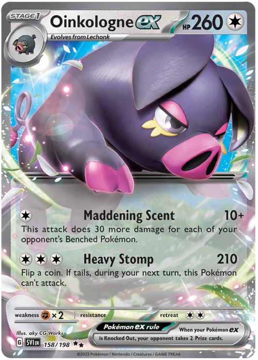 Oinkologne EX - Scarlet & Violet Base Set