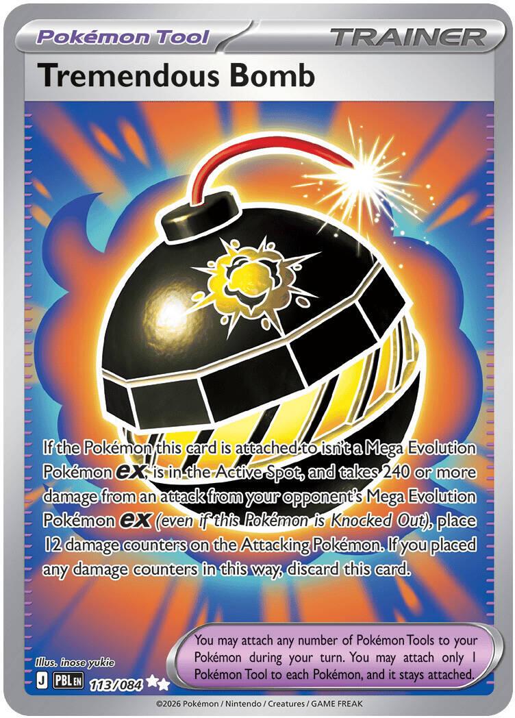 Tremendous Bomb Full Art - Pitch Black