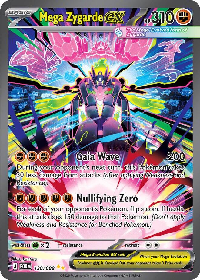 Mega Zygarde EX Special Illustration - Perfect Order