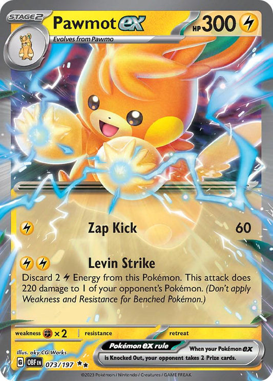 Pawmot EX - Obsidian Flames