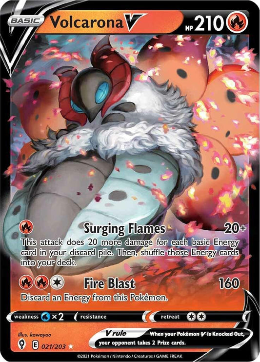 Volcarona V - Evolving Skies