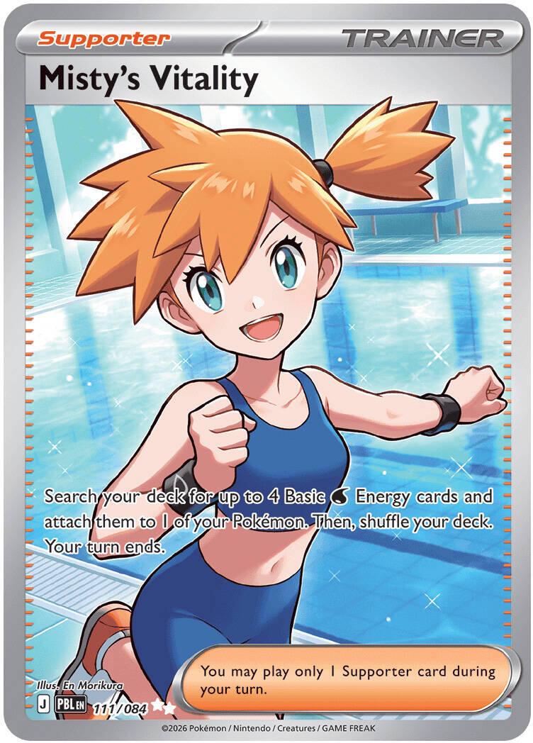 Misty's Vitality Full Art - Pitch Black