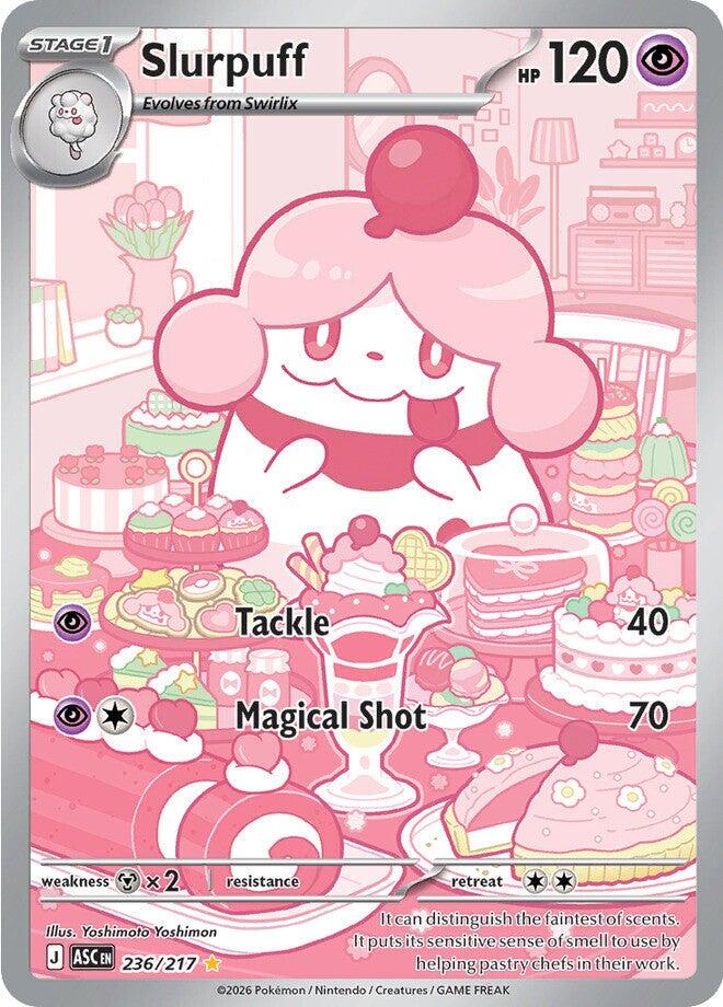 Slurpuff Illustration - Ascended Heroes