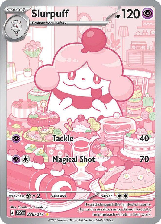 Slurpuff Illustration - Ascended Heroes