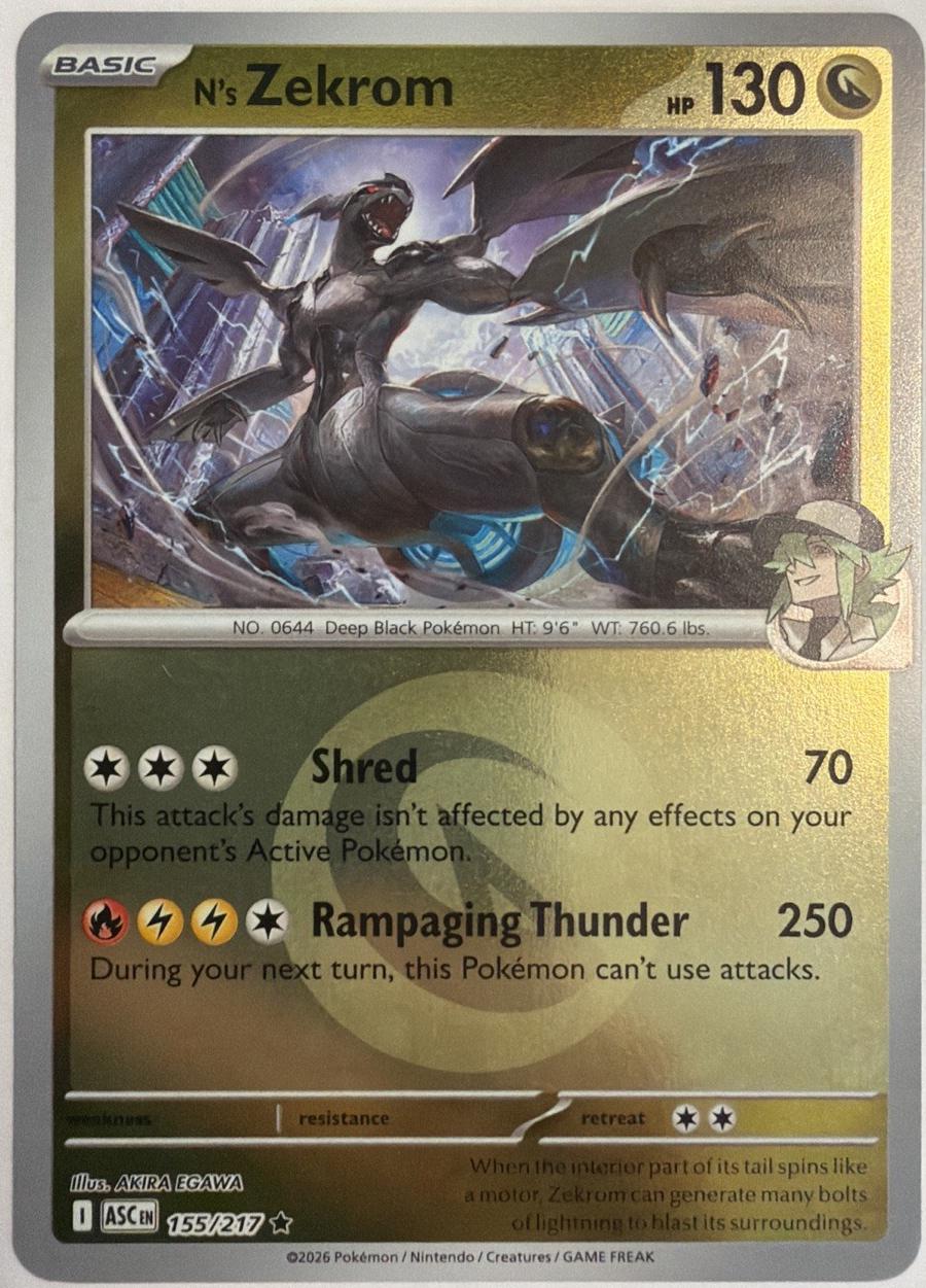 N's Zekrom Reverse Energy - Ascended Heroes
