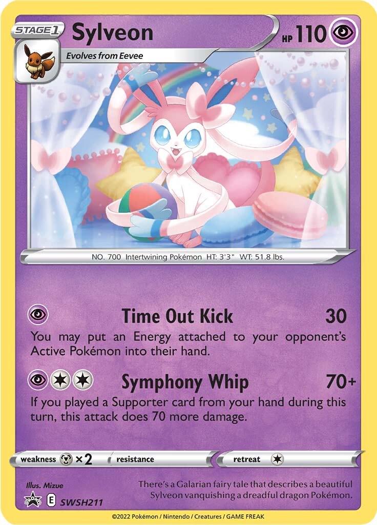 Sylveon Cosmos Holográfico - Sword & Shield Promo