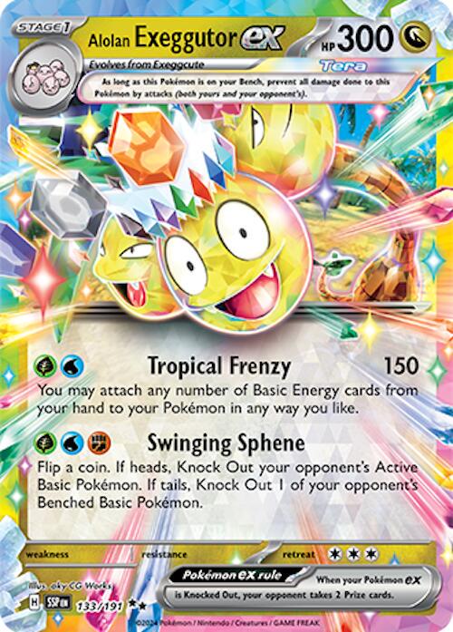 Alolan Exeggutor EX - Surging Sparks