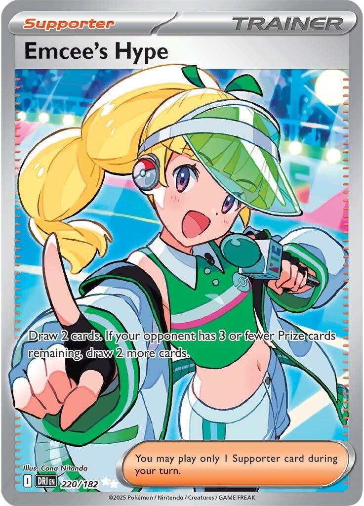 Emcee's Hype Full Art - Destined Rivals