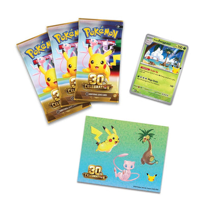 (PRE-ORDEN) Pokémon 30th Celebration Tech Sticker Collection Exeggutor