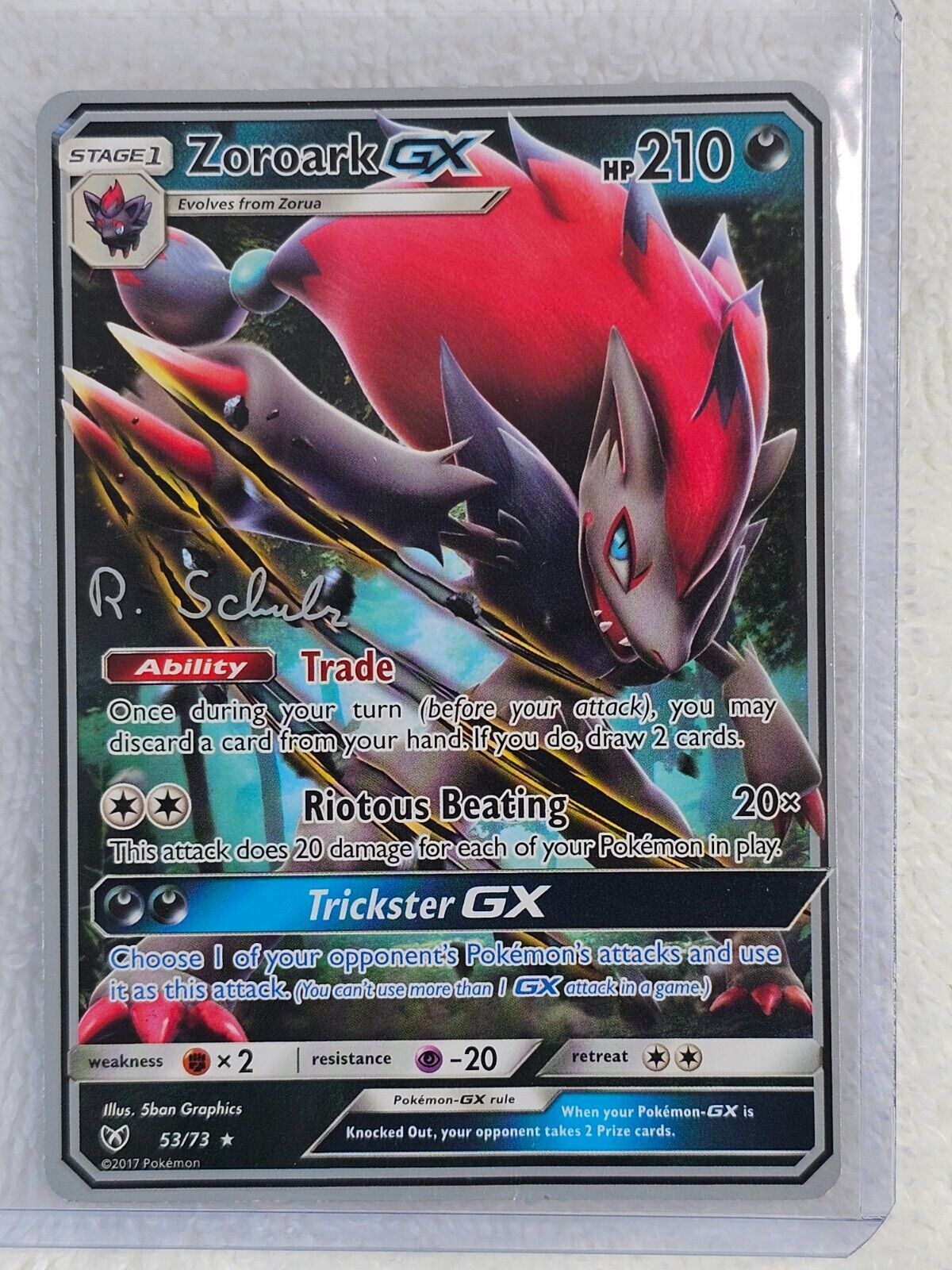 Zoroark GX Robin Schulz